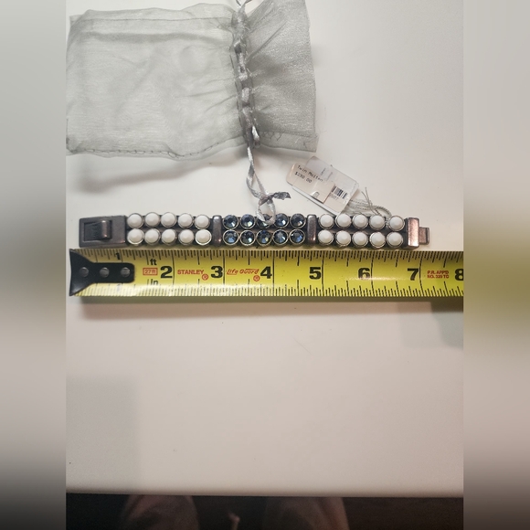 NWT Heet "Twin Molten" Swarovski crystal bracelet - Picture 9 of 9